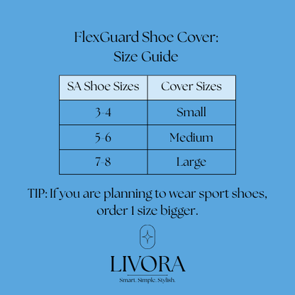 FlexGuard™ Silicone Waterproof Shoe Covers