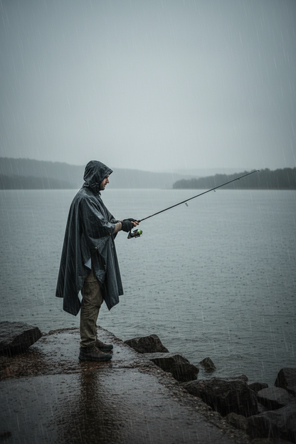 Fishing at Vaal Dam in Black Rain Cape