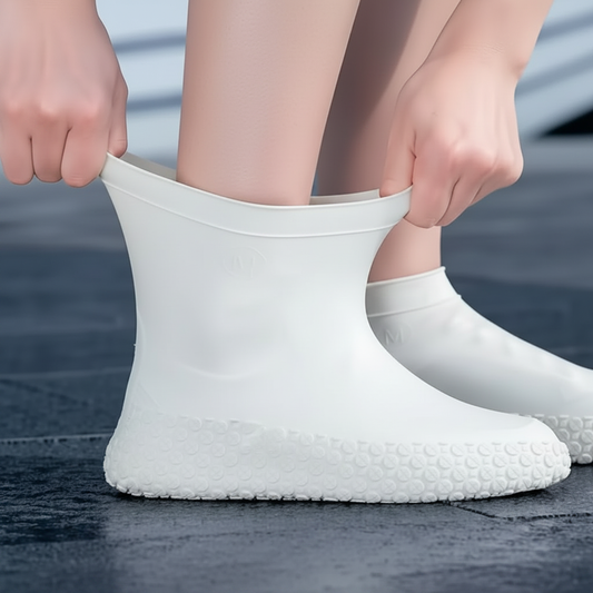 White Silicone Shoe Cover